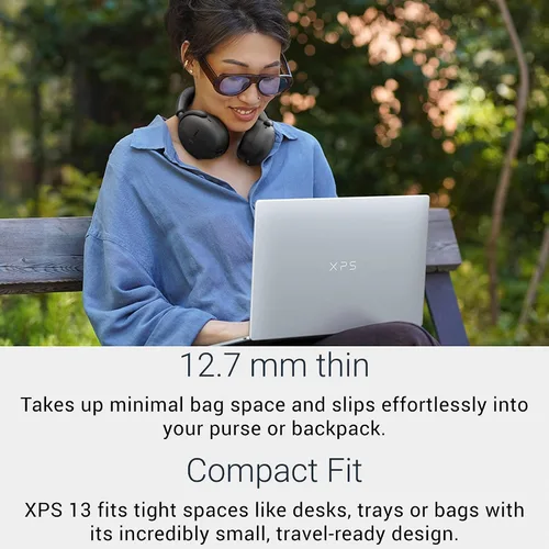 Vista 9 de Laptop Dell XPS con pantalla táctil de 13.4" y 2.5K, Core 5 320