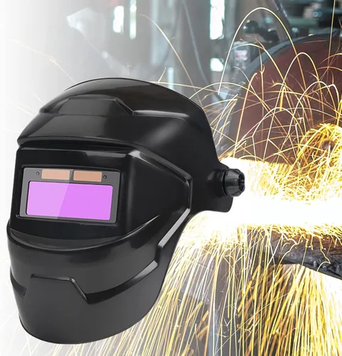 Casco de soldadura, casco de soldadura de oscurecimiento automático de energía solar, máscara de soldadura por arco de soldadura, oscurecimiento