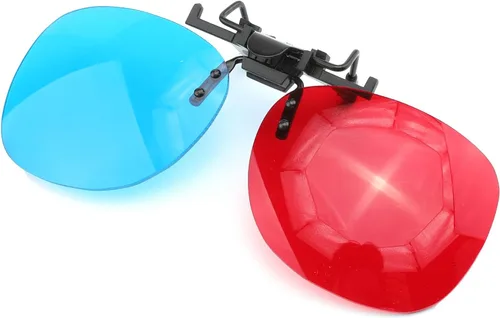 Vista 11 de Othmro 5 gafas duraderas estilo 3D 3D, gafas de visión 3D, gafas de juegos de películas 3D, gafas de fuegos artificiales, gafas 3D, marco de cartón