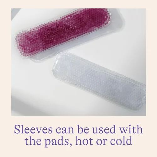 Vista 5 de Lansinoh Paquetes de terapia posparto caliente y fría, recambio de funda desechable, 24