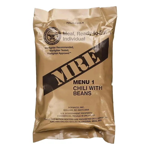 Vista 31 de MRE ricos en nutrientes - Comidas portátiles de supervivencia alimentaria - Larga vida útil lista para comer raciones de alimentos de emergencia