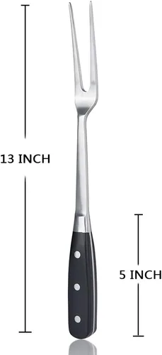 Vista 2 de Kilajojo Chef Pro - Tenedor de acero inoxidable para carne (13 pulgadas)