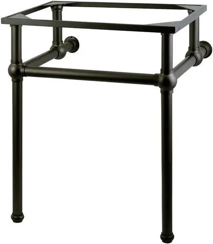 Vista 6 de Kingston Brass vbh242030 Templeton 30" montado en la pared latón macizo Lavatory Consola, VBH242030SN