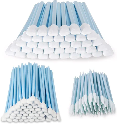 Vista 9 de Kit de hisopos de limpieza de espuma multiusos – Esponja de esponja sin pelusa para cámara, pistola, impresora de inyección de tinta, lente óptica
