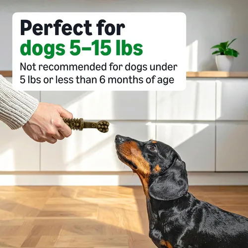 Vista 5 de Marca Amazon – Golosinas dentales para perros Wag para ayudar a limpiar los dientes y refrescar el aliento, pequeñas, 2.25 libras, sin sabor, 130