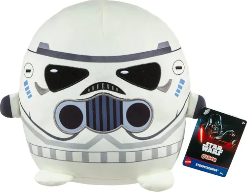Vista 7 de Mattel Star Wars Cuutopia - Figura de peluche, muñeca de almohada redonda suave Chewbacca de 10 pulgadas, juguete coleccionable inspirado