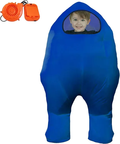 Disfraz de Halloween inflable espacial, de astronauta, traje inflable, traje de cuerpo completo, traje de Halloween, traje de cosplay