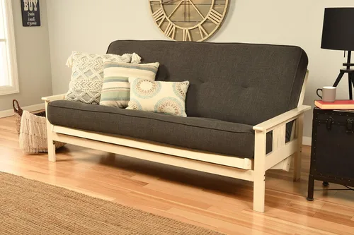 Vista 34 de MFD Futón Montana, Verde, Madera, Colchón canadiense