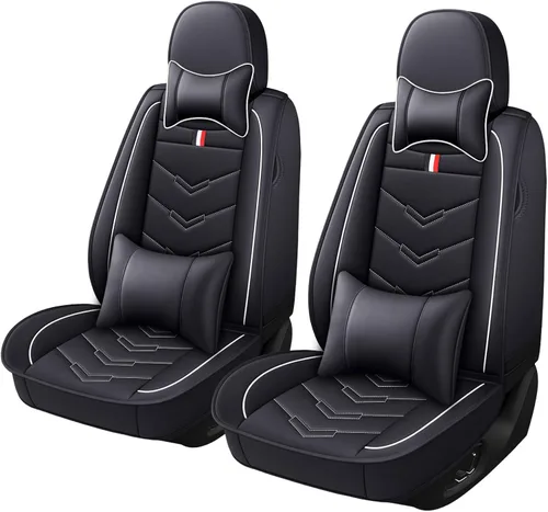 Vista 12 de Funda de asiento de auto de 2 asientos para Chevrolet Camaro 2000-2024, fundas de asiento duraderas, resistentes al desgaste, impermeables