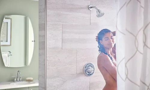 Vista 8 de Moen T2902NH Gibson Posi-Temp One-Handle Shower Only Trim Valve Without Showerhead, Chrome (Pack of 3)