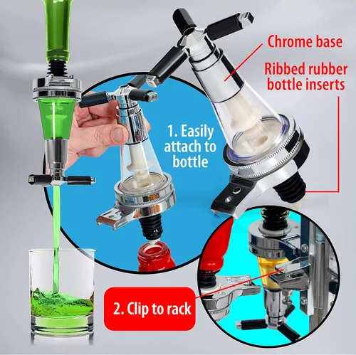 Vista 4 de Despachador de licor para 4 botellas