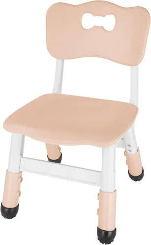 Vista 6 de FUNLIO Silla ajustable para niños (1 pieza), silla de 3 niveles de altura ajustable para niños de 3 a 8 años, sillas infantiles resistentes