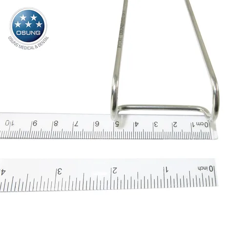 Vista 5 de OSUNG Dental Columbia - Retractor de mejillas autoclave Abridor de boca de acero inoxidable, instrumento de blanqueamiento de dientes RTCRC, juego