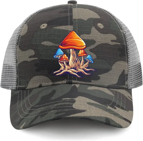 Vista 9 de Baseball Caps Magic Mushrooms Baseball Caps, Vintage Hat for Women