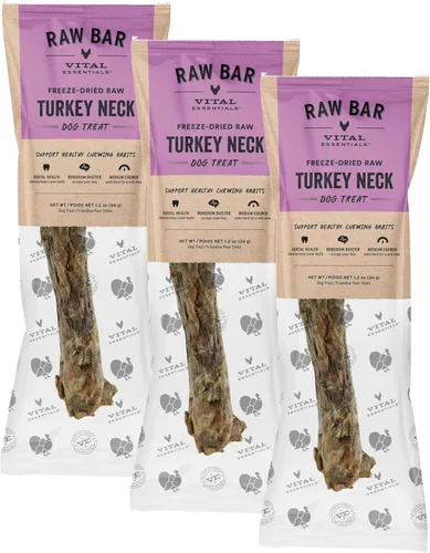 Vista 16 de Vital Essentials Golosina para Perros de Cabeza de Pato Cruda Liofilizada y Masticable Natural de Larga Duración, Paquete de 1 Golosina