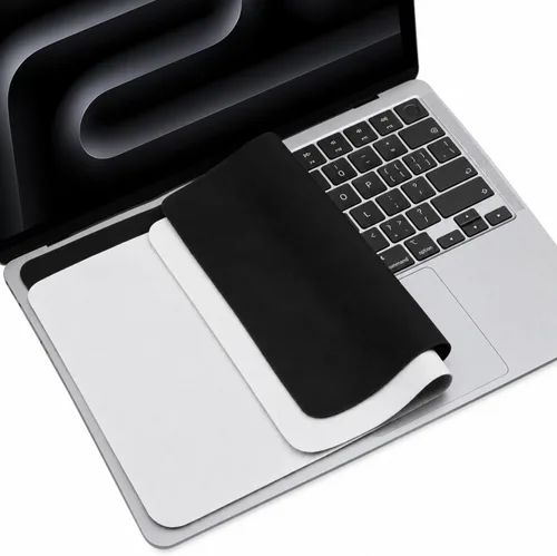 Vista 15 de Paquete de 2 paños de limpieza de microfibra para pantalla de teclado, protección de impresión para MacBook Neo/Pro/Air de 13 pulgadas y 14 pulgadas