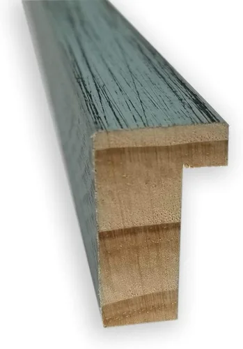 Vista 2 de Amanti Art Natural Cork Board for Wall, 13x19 Vision Board with Blue Wood Frame, Small Corkboard Office Decor for Home Organization, Country Rustic