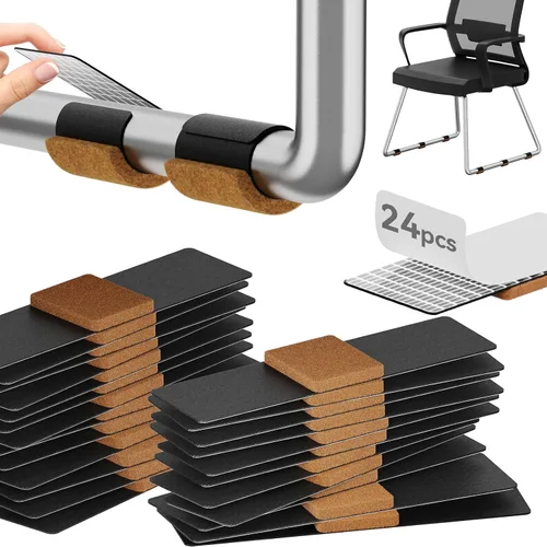 Protectores de suelo para silla de trineo, base de trineo, protectores de suelo, protectores de patas de silla, almohadillas de muebles, protegen