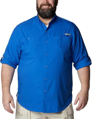 Vista 13 de Columbia Men's PFG Tamiami II Long Sleeve Shirt Sorbet
