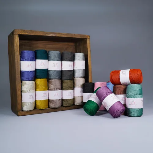 Vista 7 de Makromecity, 2 madejas de cordón de macramé de poliéster de 2 mm x 250 yardas (750 pies) de 2 mm de cordón de polipropileno para macramé, arte