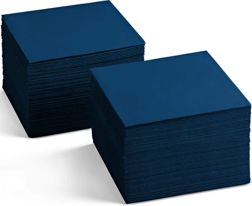 Vista 18 de Servilletas de cóctel desechables con tacto de lino, paquete de 200 servilletas de papel AMETHYST de 5 x 5 pulgadas para bar, restaurante