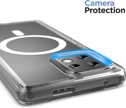 Vista 7 de Encased Funda para cinturón para Motorola Edge Plus 2023 con clip de funda, compatible con MagSafe, carga magnética y accesorios (Moto Edge + 2023)