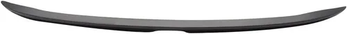 Vista 10 de IKON MOTORSPORTS, alerón para maletero compatible con Honda Accord 9th Sedan 4 puertas 2013-2017, estilo OE, plástico ABS negro mate, alerón