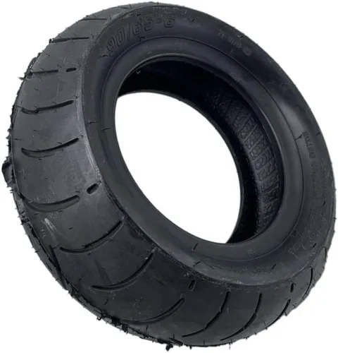 90/65-6 Tubeless Tire, 11x3 Electric Scooter Thick Tire, 4PR Nylon Off-Road Replacement Wheel for Balance Car and Outdoor Sports, Black