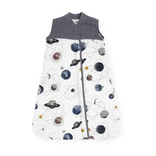 Vista 18 de Little Unicorn Saco de dormir acolchado de muselina de algodón Dino Friends 100% algodón Super suave y ligero Bebé Talla S: 0-6 meses