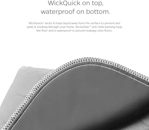 Vista 5 de Pet Parents® Pawtect® Almohadillas Lavables para Orina de Perros (Paquete de 2) de Almohadillas Premium para Orina de Perro, Almohadillas