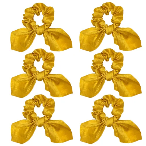 Vista 5 de 6 accesorios de seda para el cabello – coleteros, bandas, lazos, cuerdas, elásticos, pulseras, soportes para cola de caballo para mujeres y niñas