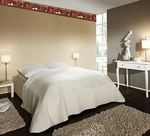 Vista 2 de Better Homes & Gardens Fe, Esperanza y Amor Papel pintado Frontera
