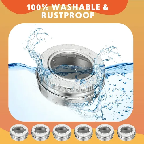 Vista 4 de Zubebe 100 Pcs Aluminum Tin Jar Refillable Containers Clear Top Screw Lid Round Tin Container Bottle for Cosmetic, Cream, Diamond Painting, Salves