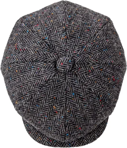 Vista 5 de BoTVELA - 8 piezas de mezcla de lana para hombre, diseño de espiga, en 5 colores clásicos