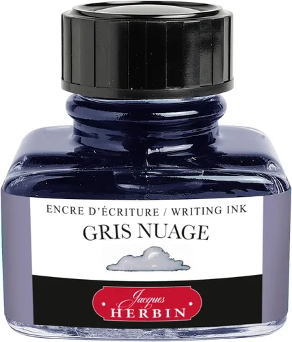 Vista 9 de Herbin - Tinta para pluma estilográfica embotellada, 0.3 fl oz, color azul