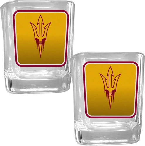 Vista 5 de Siskiyou Sports NCAA unisex Square Glass Shot Glass Set