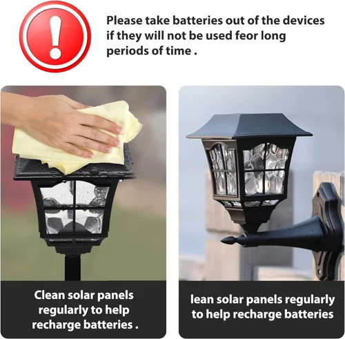 Vista 7 de Baterias para Luces Solares AA 1600mAh de Alta Capacidad 1.2V Ni-MH Recargable Batería Solar AA para Luces Solares al Aire Libre, Luces de Cadena