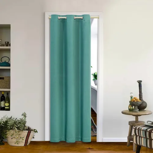 Vista 131 de MYSKY HOME - Cortinas opacas amarillas para sala de estar y dormitorio, cortinas de 84 pulgadas de largo, con ojales, cortinas de oscurecimiento