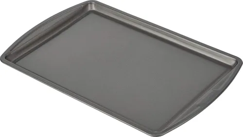 GoodCook Everyday - Bandeja para hornear de acero al carbono antiadherente de 9" x 13", sartenes de acero al carbono, bandeja de galletas para