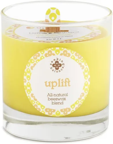 Vista 32 de Root Candles Seeking Balance Vela de spa con mecha de madera, velas de aromaterapia, 6.5 onzas, calma: Hoja de laurel y abedul