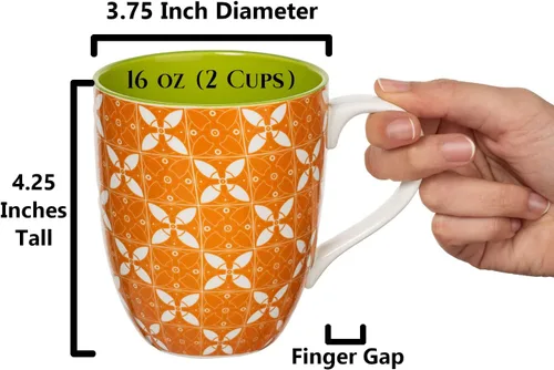 Vista 4 de Annovero Tazas, cuencos y platos de postre Platos de cocina para comer Apto para microondas Vajilla de porcelana colorida