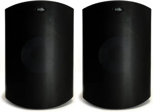 Vista 20 de Polk Audio Atrium 8 Altavoz para exteriores con potentes graves (cada uno, negro), durabilidad para todo tipo de clima, amplia cobertura de sonido