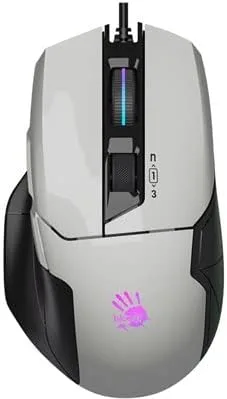 Bloody Gaming W70 Max Gaming Mouse 10.000 CPI 250 IPS RGB Gaming Mouse Panda White