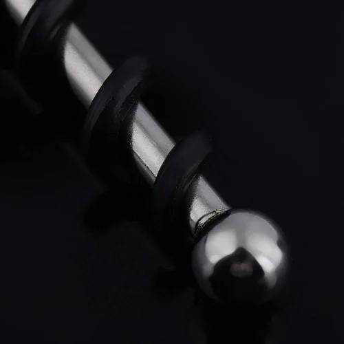 Vista 8 de Mini CorkSmart portátil, llavero de vino tinto con bisagras, juego de abridor de botellas de sacacorchos multiherramienta, sacacorchos, accesorio