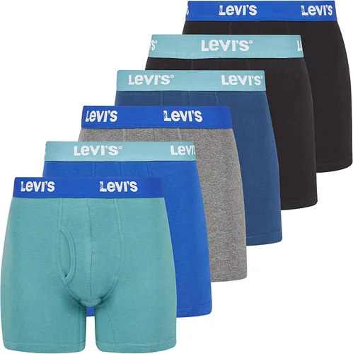 Levi's Mens Boxer Briefs Breathable Cotton Underwear for Men Pack of 6