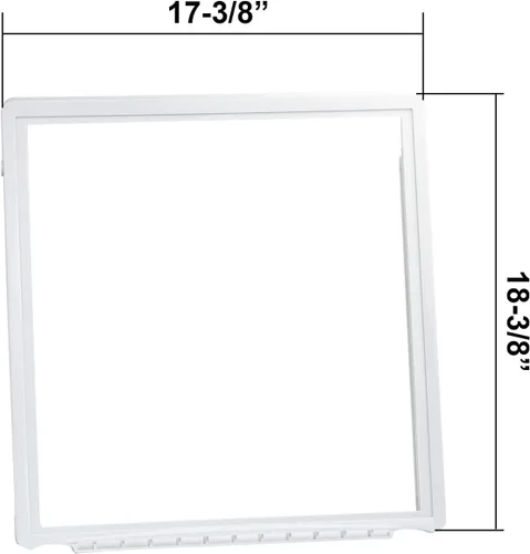 Vista 4 de 241969501 Refrigerator Shelf Frame (Without Glass) Crisper Pan Cover For Frigidaire (Electrolux) Refrigerator,Delicatessen Drawer Cover -AP4433007