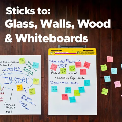 Vista 5 de Post-it Self-Stick Easel Pad, Blanco