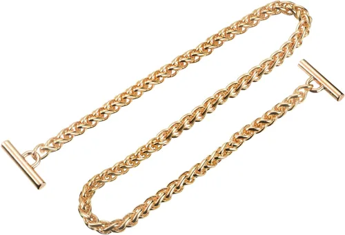 Vista 10 de uxcell Correa de cadena plana de hierro, cadenas de bolso de 35 pulgadas, accesorios para monedero, correas de cadena con cierres de palanca