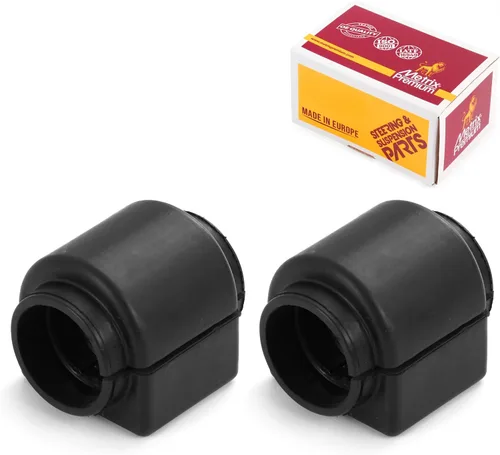 Vista 60 de Metrix Premium Chassis Parts - Kit de bujes de barra estabilizadora delantera de 2 piezas para Jeep Cherokee 1991-2001, Comanche 1991-1992, Grand