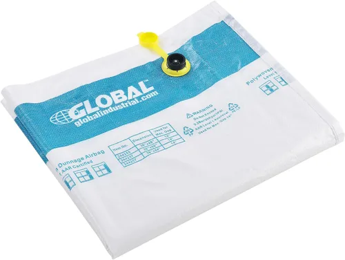 Vista 3 de Global Industrial Bolsas de aire de alta resistencia de 48 pulgadas de ancho x 48 pulgadas de largo con válvula de empuje y bloqueo, nivel 1 AAR, 2
